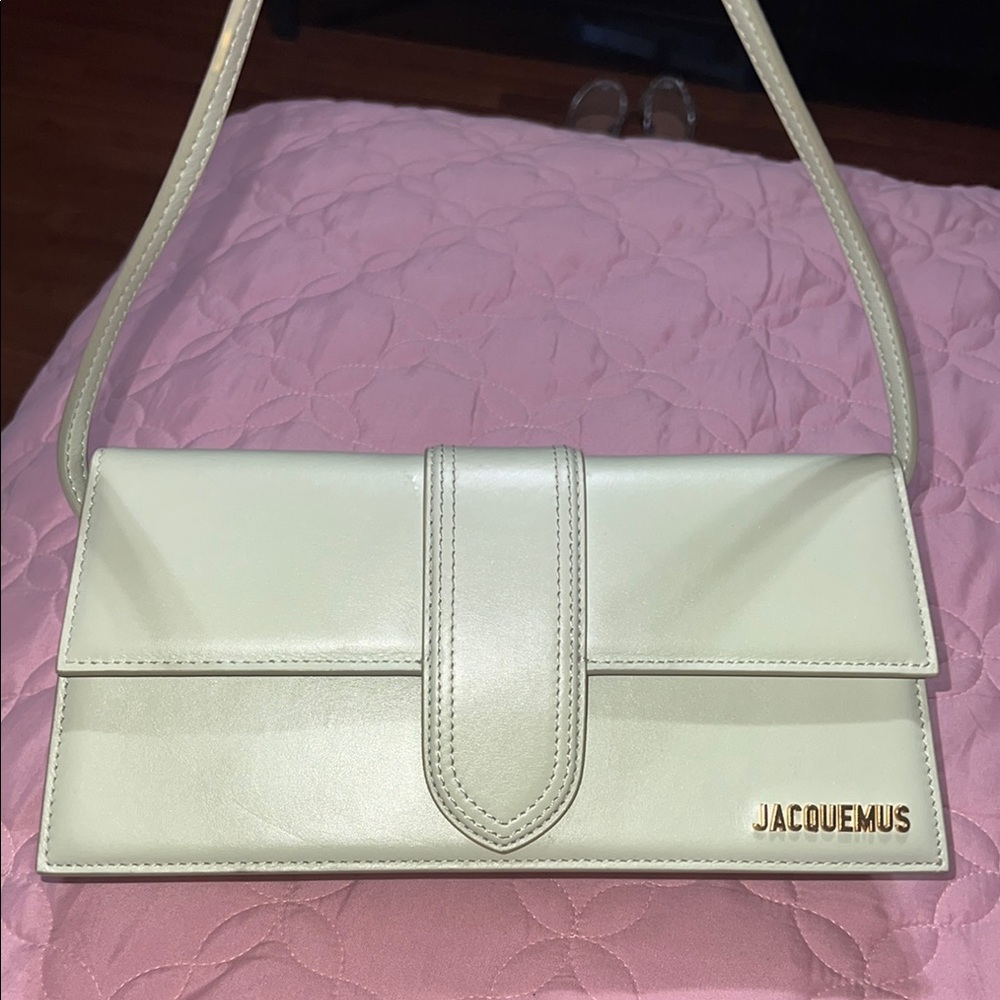 Jacquemus Long Le Bambino Leather Shoulder Bag